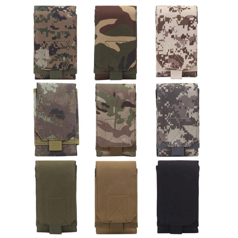 Outdoor Camouflage Bag for Men-Tactical Waist Belt Cases Practical Sport Hunting Camo Bags