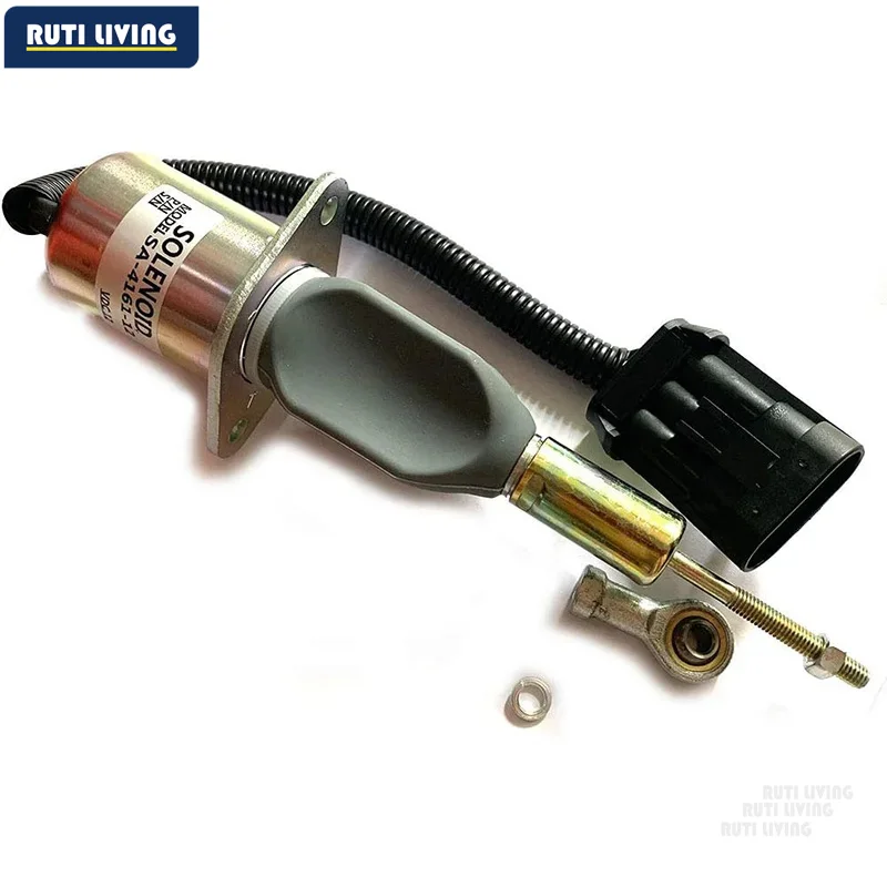 High quality new excavator accessories suitable for Cummins flameout solenoid valve flameout switch