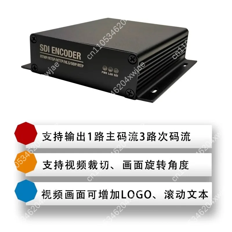 4K HDMI SDI Video Encoder Live Streaming Capture Card for Gaming Console Recording