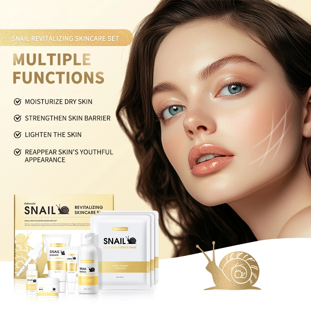 8-częściowy zestaw do pielęgna – Snail Cream Gel recenzja i cena