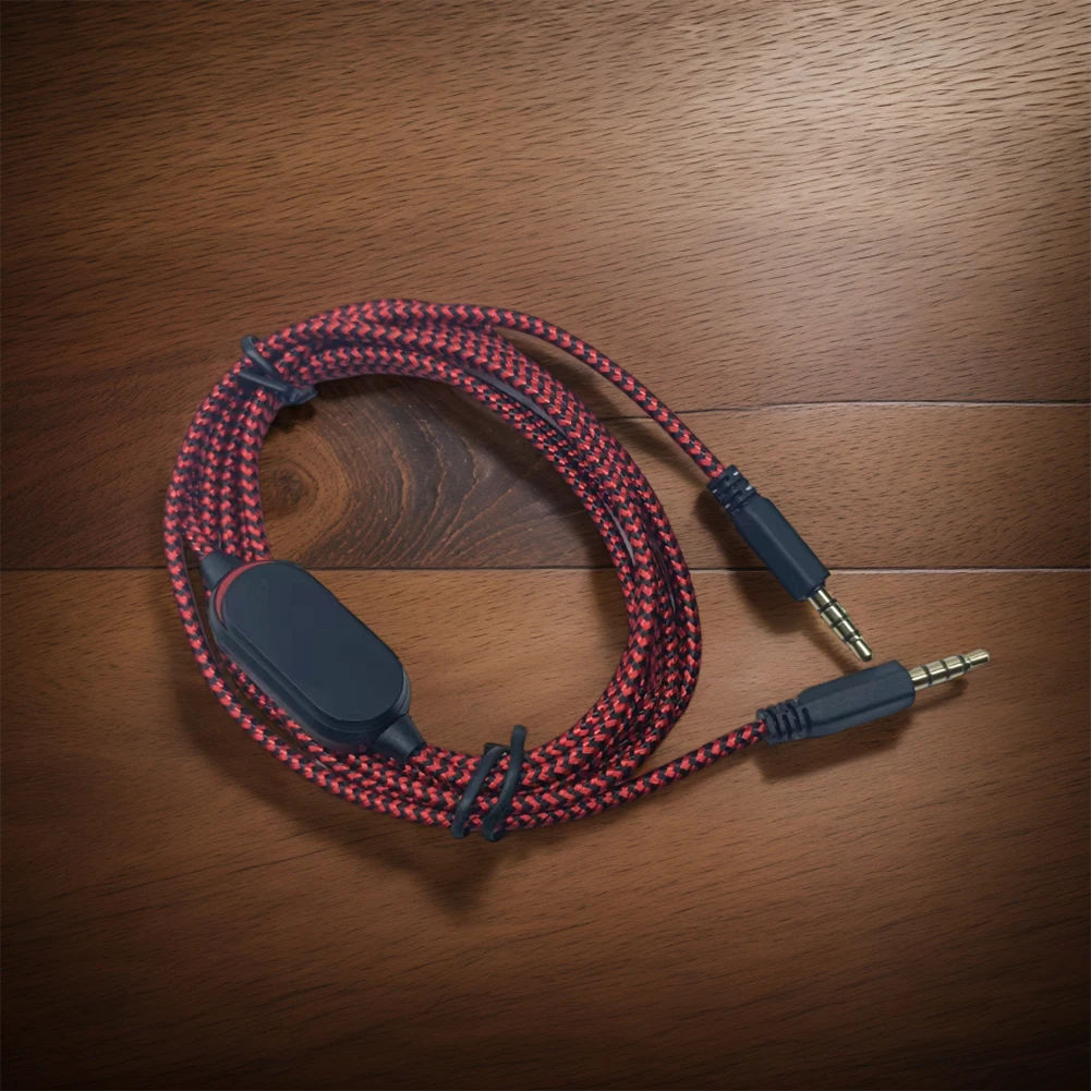 3.5Mm Audio Aux Kabel Met Inline Mute Schakelaar En Volume Controller Hoofdtelefoon Kabel Voor Dell Alienware Aw720h Aw310h Aw510 H