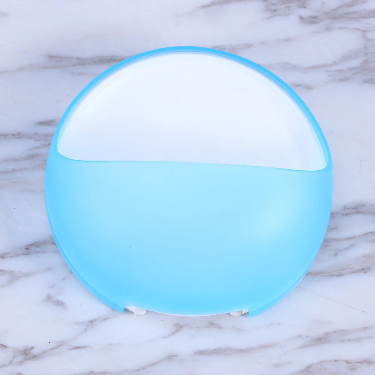 

Suction Cup Soap Box Bar Dish Kitchen Sink Tray Plastic Holder Holderof Adhesive for Shower