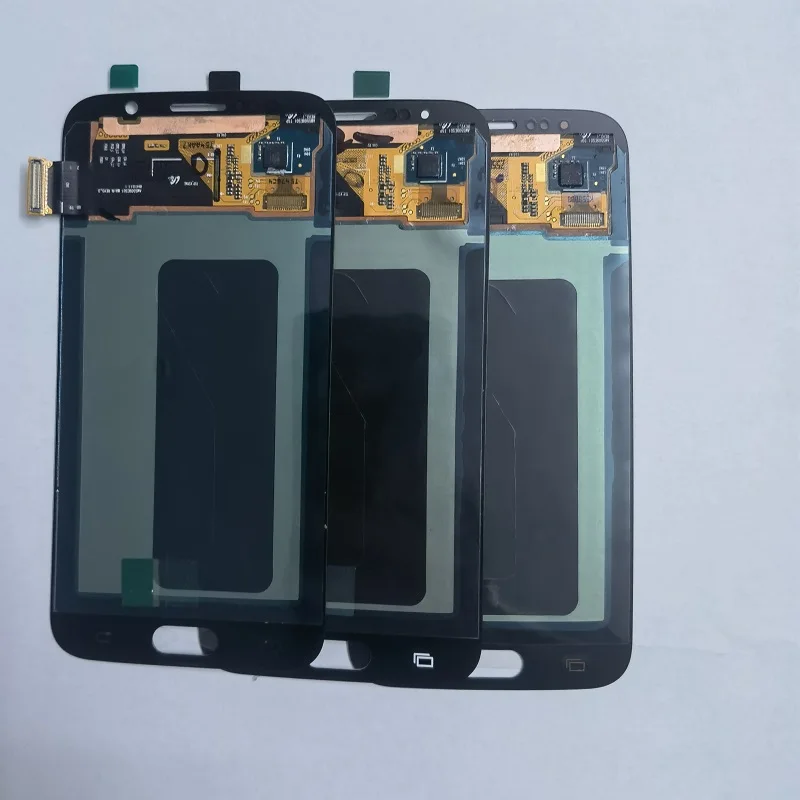 5.1 ''سوبر AMOLED لسامسونج غالاكسي S6 G920 LCD SM-G920F G920F G920FD شاشة الكريستال السائل مجموعة المحولات الرقمية لشاشة تعمل بلمس إصلاح أجزاء