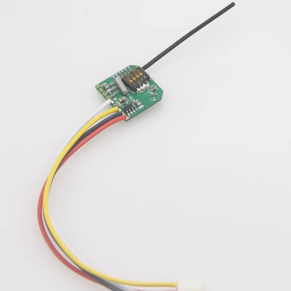 Transmisor Inalámbrico de audio y vídeo, de 8 canales interruptor dip, 100mw, 2,4 Ghz