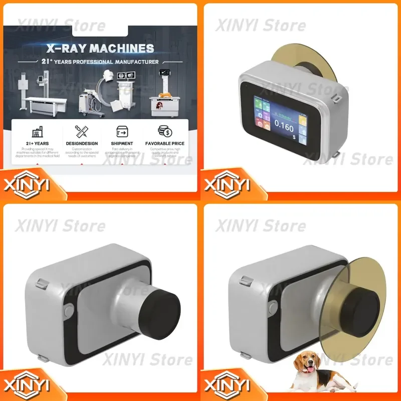 for Vet or Human Portable X-ray Machine Veterinary X Ray Camera Pet Digital Diagnosis Imaging System