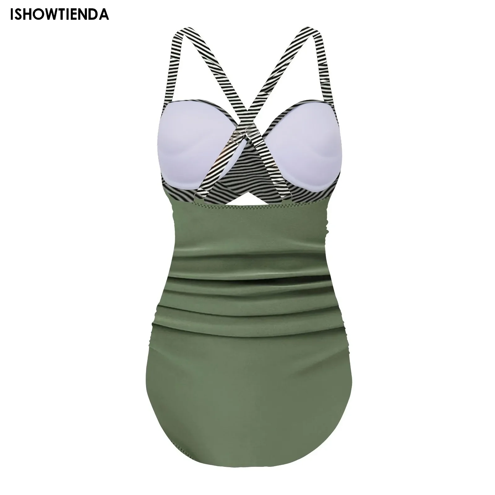 Maillot de bain imprimé léopard pour femmes, bikini sexy, push up, taille haute, ensemble deux pièces, tenue de plage, 2024