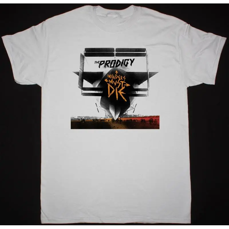 THE PRODIGY Band INVADERS MUST DIE Heavy White All Size Shirt For Men TU497