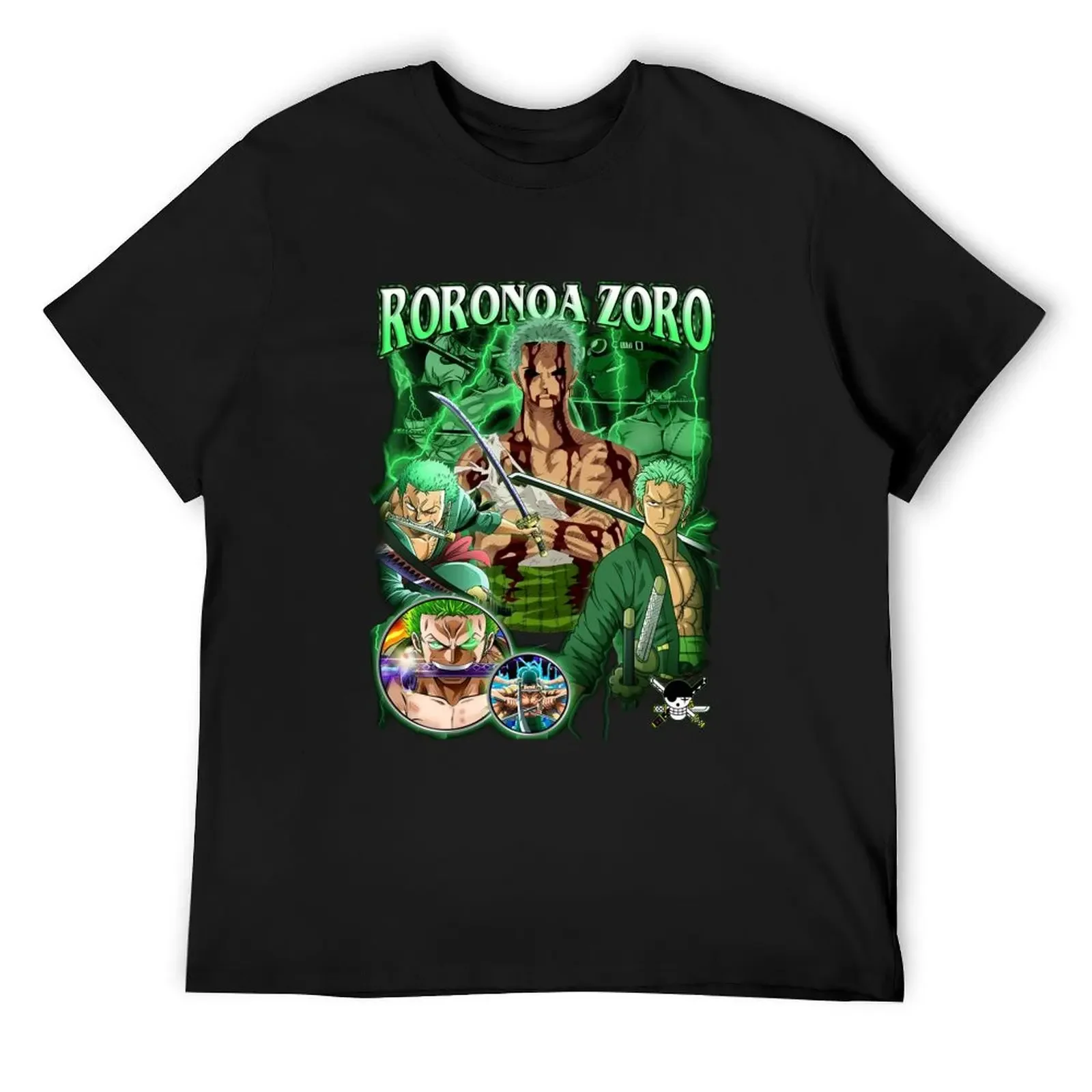 

Anime bootleg vintage - zoro T-Shirt funny costumes sweat oversized t shirt mens graphic t-shirts