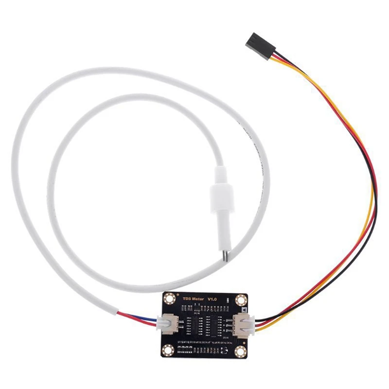 เซ็นเซอร์ TDS แบบอะนาล็อกเซ็นเซอร์การนําน้ําสําหรับ Arduino การตรวจจับของเหลวโมดูลตรวจสอบคุณภาพน้ํา Water Monitor