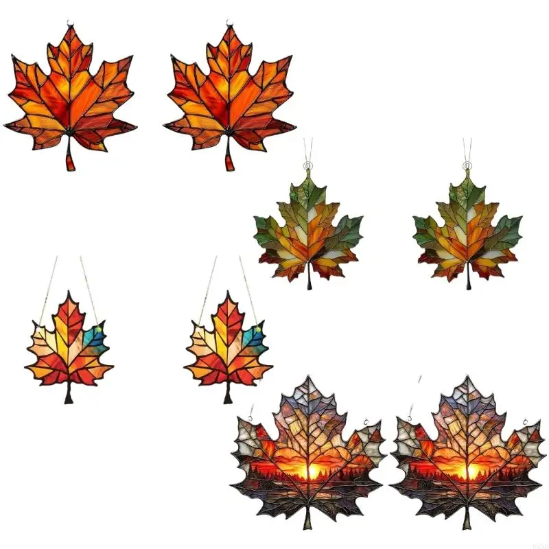 

Украшение сада устойчивого кленового листа к погоде акриловое для крытых открытых пространств 0XXB