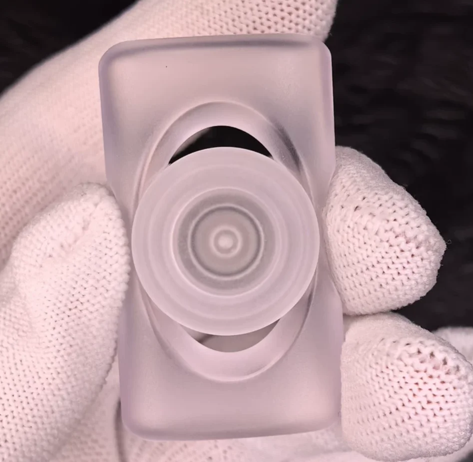 Used EDC Immortal EDC PC Two Pages Like Jade Fingertip Gyroscope Steel Stone Wash spinner Fingertip gyroscope Decompression toys