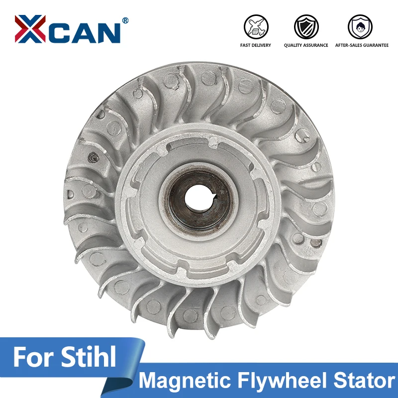 XCAN Magnetic Flywheel Stator for Stihl 066 640 Ms650 MS660 11224001217 Chainsaw Accessories Garden Power Tool Accessories