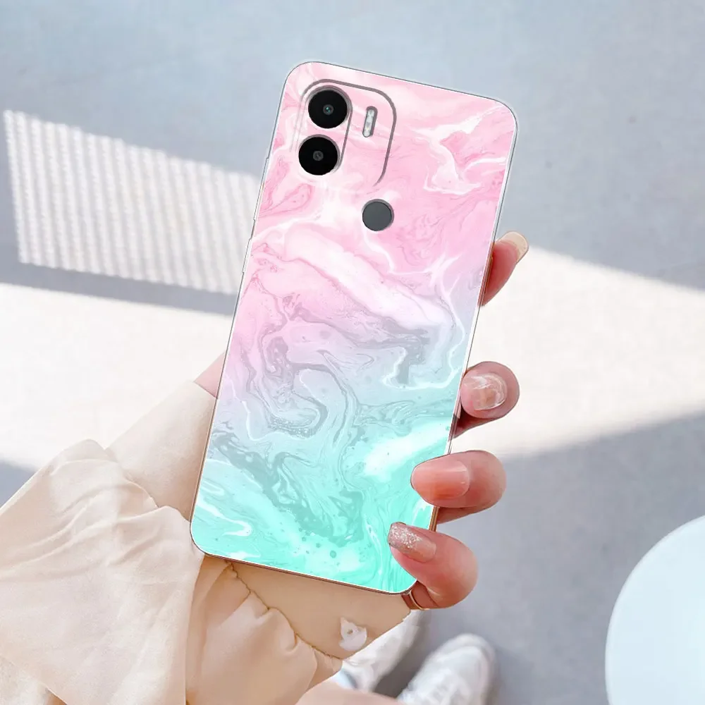 Case For Redmi A1 Plus Cover Clear Soft Silicone Phone Fundas For Xiaomi Redmi A1 A1 Plus Case Bumper For Xiaomi Redmi A1 + Cute