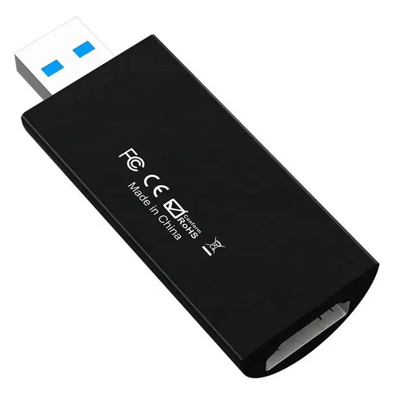 USB Capture Card USB 3.0 Record Capture Device Game Capture Card 1080P Audio Capture Adapter For Game Recording Record Capture