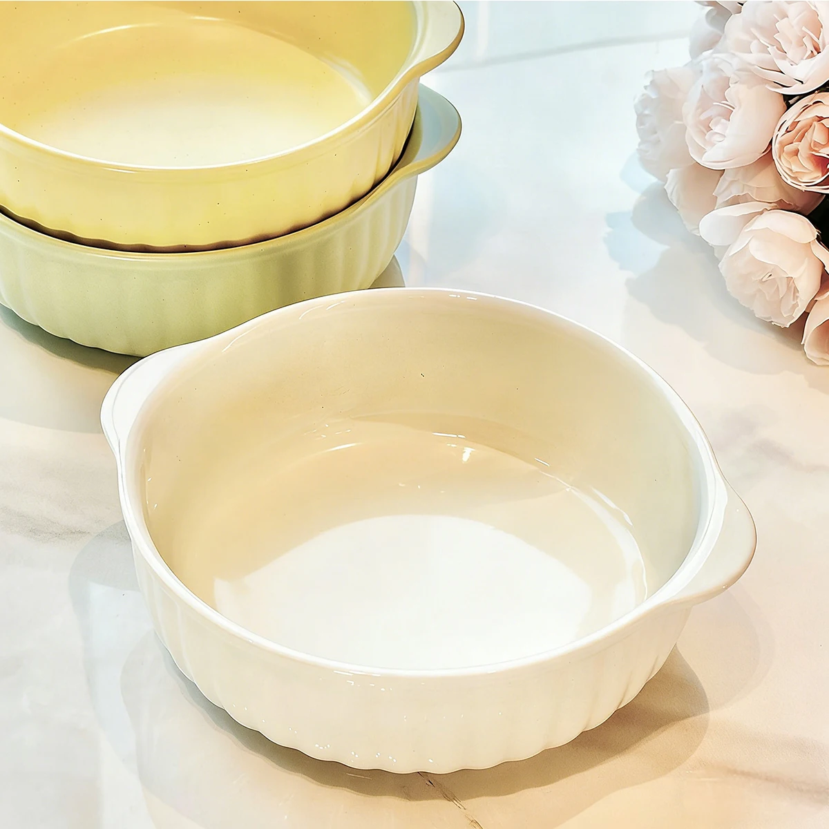 Tigela de Cerâmica com Duas Al - Kitchen Appliances For Home avaliação e preço