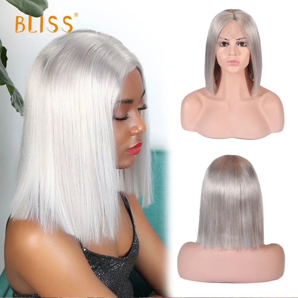 

Short Straight Hair Cosplay Bob Wig 13X4 Lace Frontal Colorful Bob Wig Pre Plucked Straight Bob Glueless Lace Wigs for Women