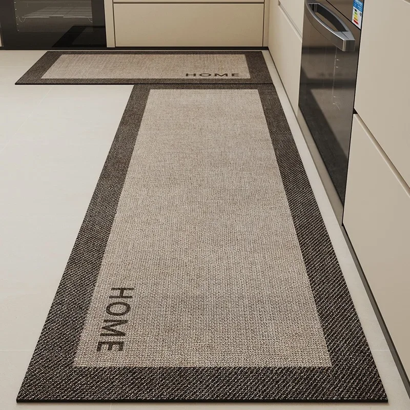 

Kitchen Floor Mat Absorbent Anti-slip Carpet Soft Diatom Mud Foot Mats Home Decoration Long Rug Alfombras De Cocina שטיח למטבח