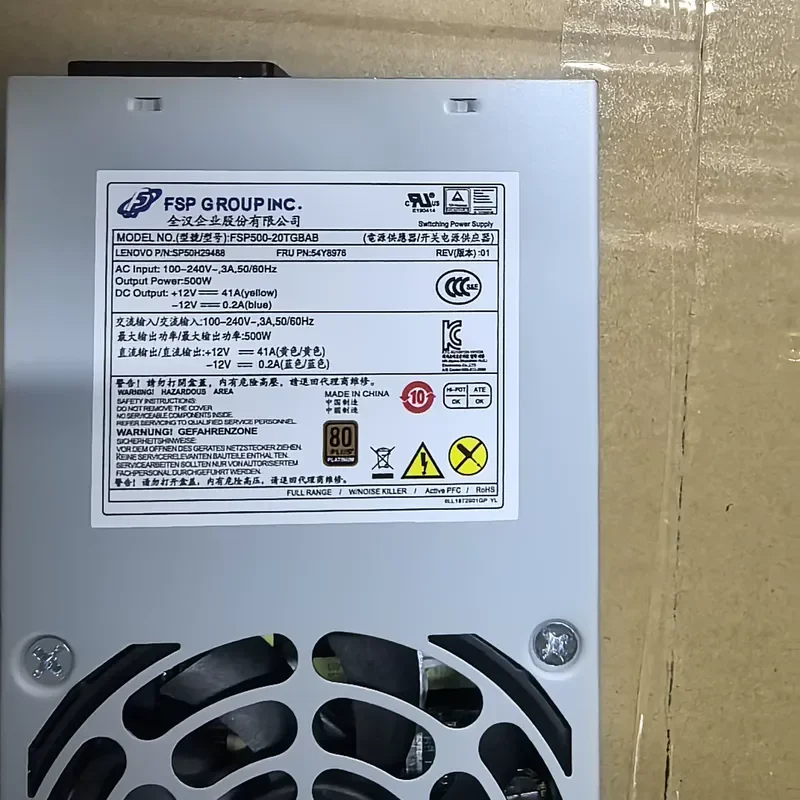 New Quanhan TFX Power Supply for FSP500-20TGBAB 500W