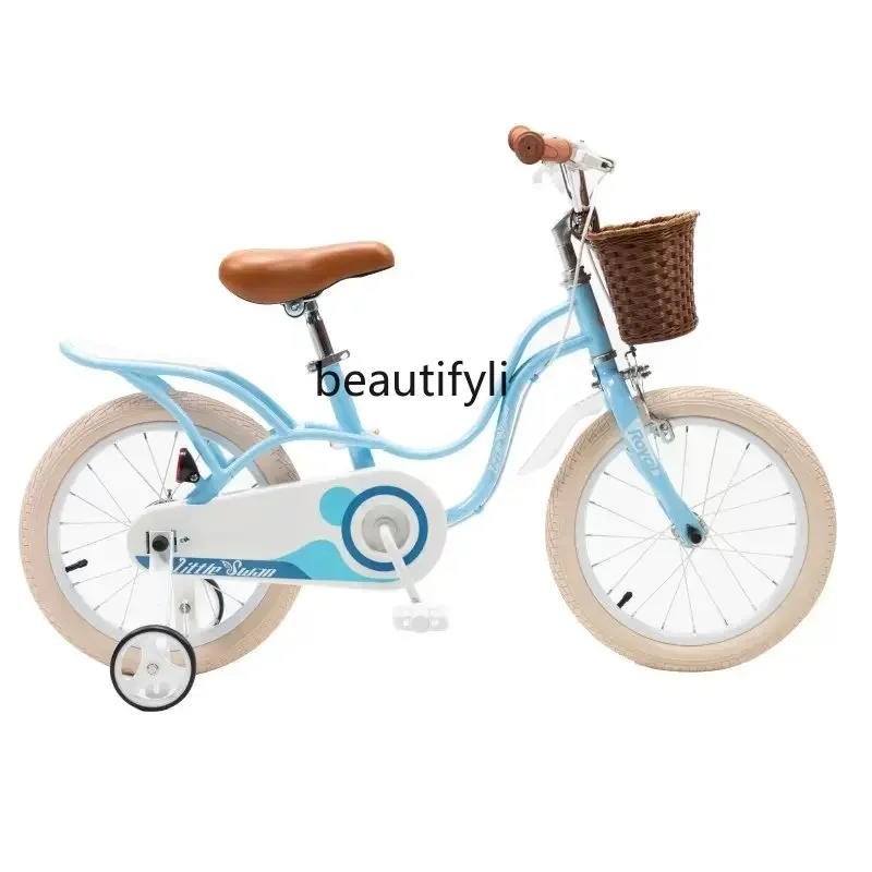 

yj Small Bicycle 14-Inch 3-6-8 Years Old Girl Boy Bicycle Bicycle