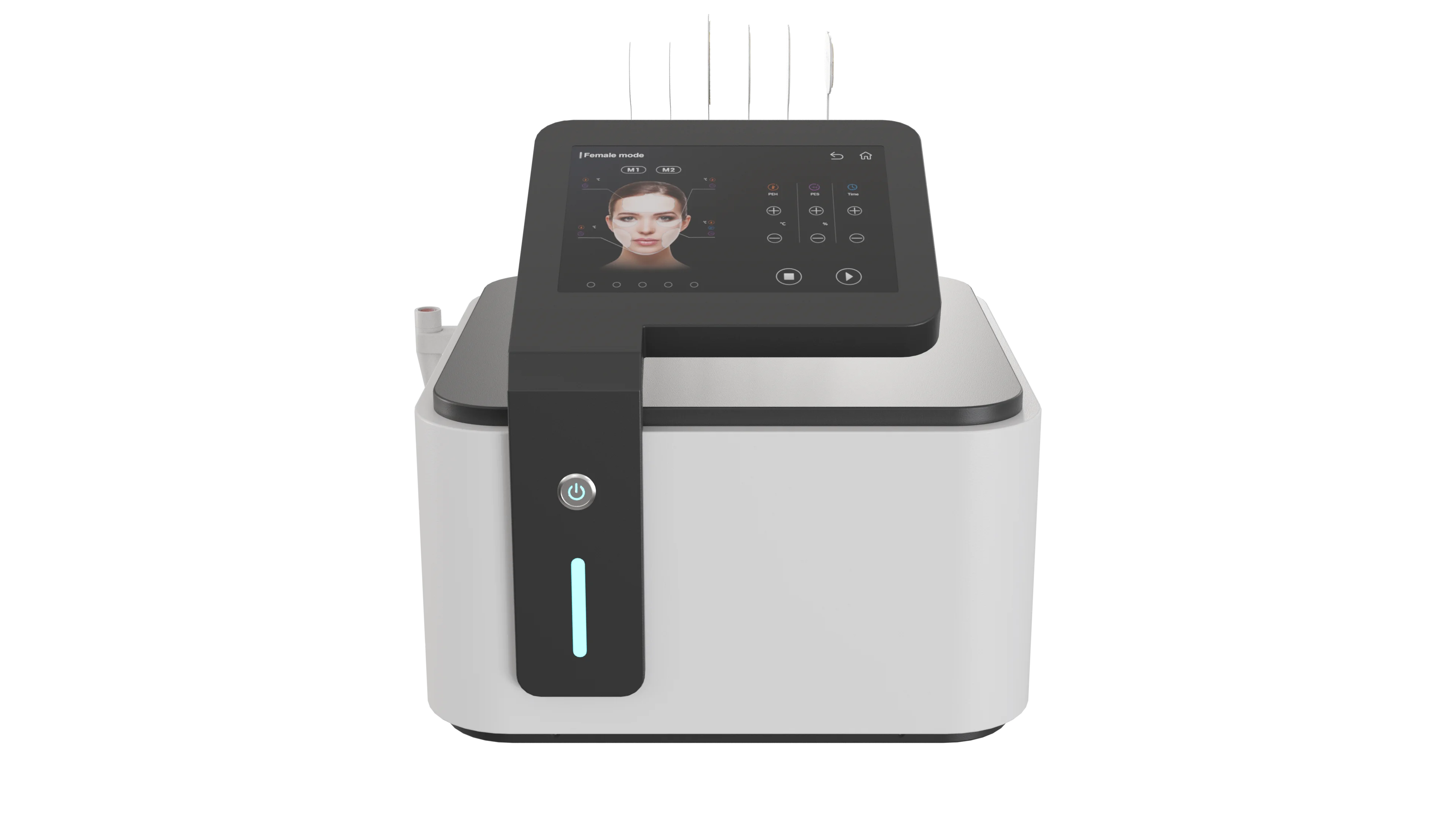 Ems Spa Electric Magnetic Facial eye device Microcurrent Rf Ems Lifting Electric Massage Sculpting Slimming Face machine