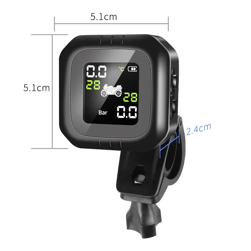 

Монитор давления в шинах мотоцикла водонепроницаемый внешний беспроводной монитор для обнаружения шин мотоцикла
