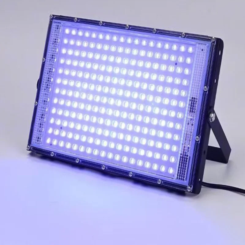LED الأشعة فوق البنفسجية مصباح الأشعة فوق البنفسجية الغراء علاج الفلورسنت مرحلة الحفلات دباغة الأزرق الشمس الإسقاط الضوء الأرجواني #2
