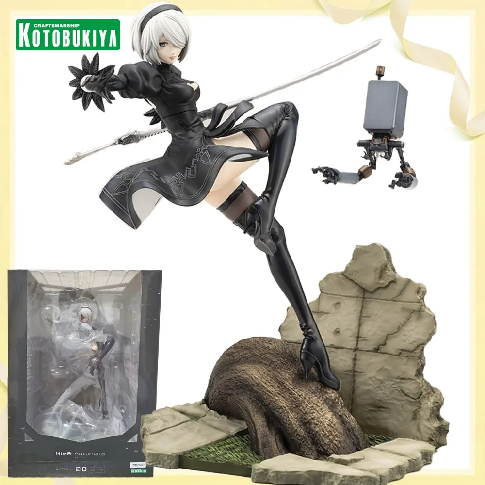 

100% Оригинальная подлинная фигурка Kotobukiya ARTFX J YoRHa No. в наличии Коллекционная фигурка аниме-персонажа Тип Б, модель для декора, игрушка, подарок на день рождения