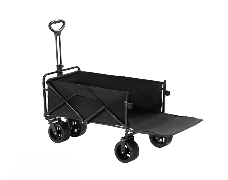 

Blackdog Black Dog Camper Carts Outdoor Camping Hand Carts Stall Tables Folding Roaming Camp Carts