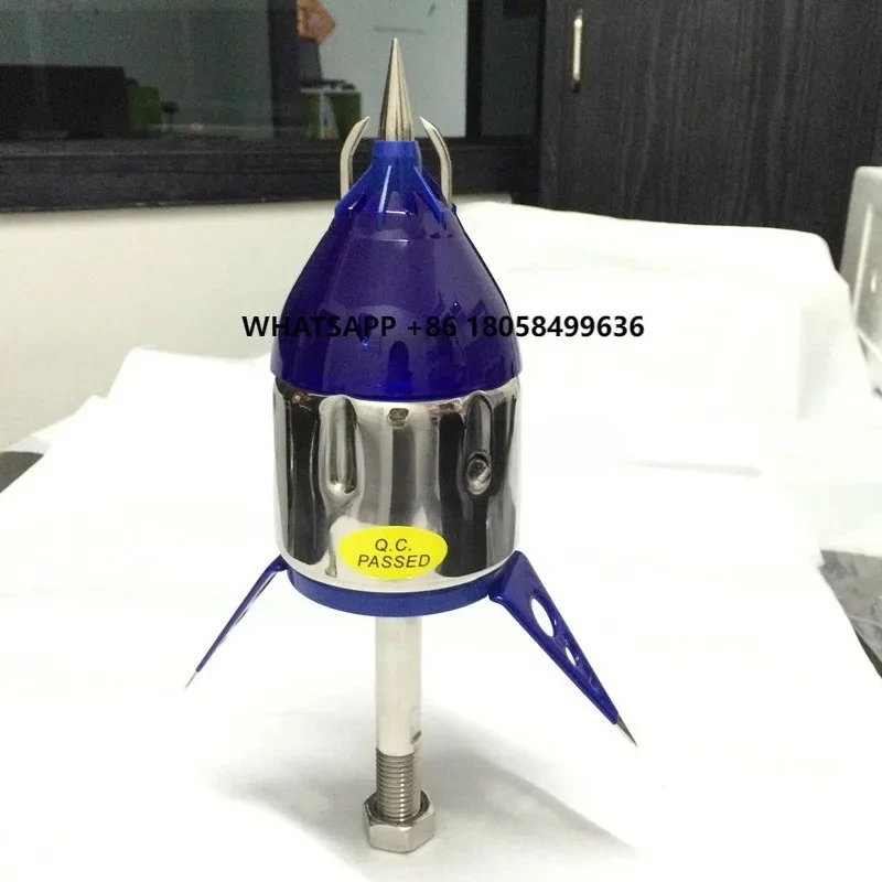

ESE Stainless Steel Lightning Rod with 100 m Radius Cover Lightning System Protection