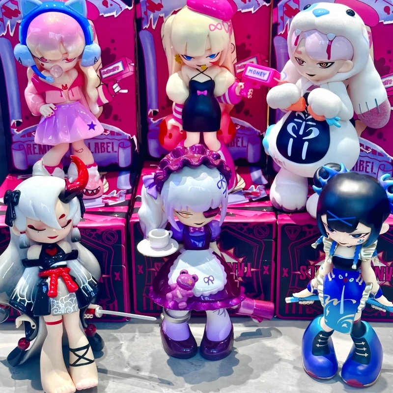 

Горячая натуральная точечная хвороби для девочек второго поколения, отрывная этикетка серии, сюрприз, слепая коробка, украшение, модная игрушка, фигурка, подарки