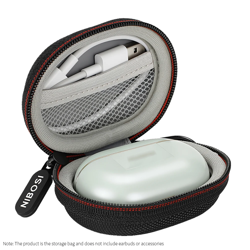 Für Airpods Pro 2 1 TWS Ohrhörer Aufbewahrungstasche Harte EVA-Box für Huawei Freebuds Pro 4 3 2 1 True Wireless Earbuds Reise-Tragetasche