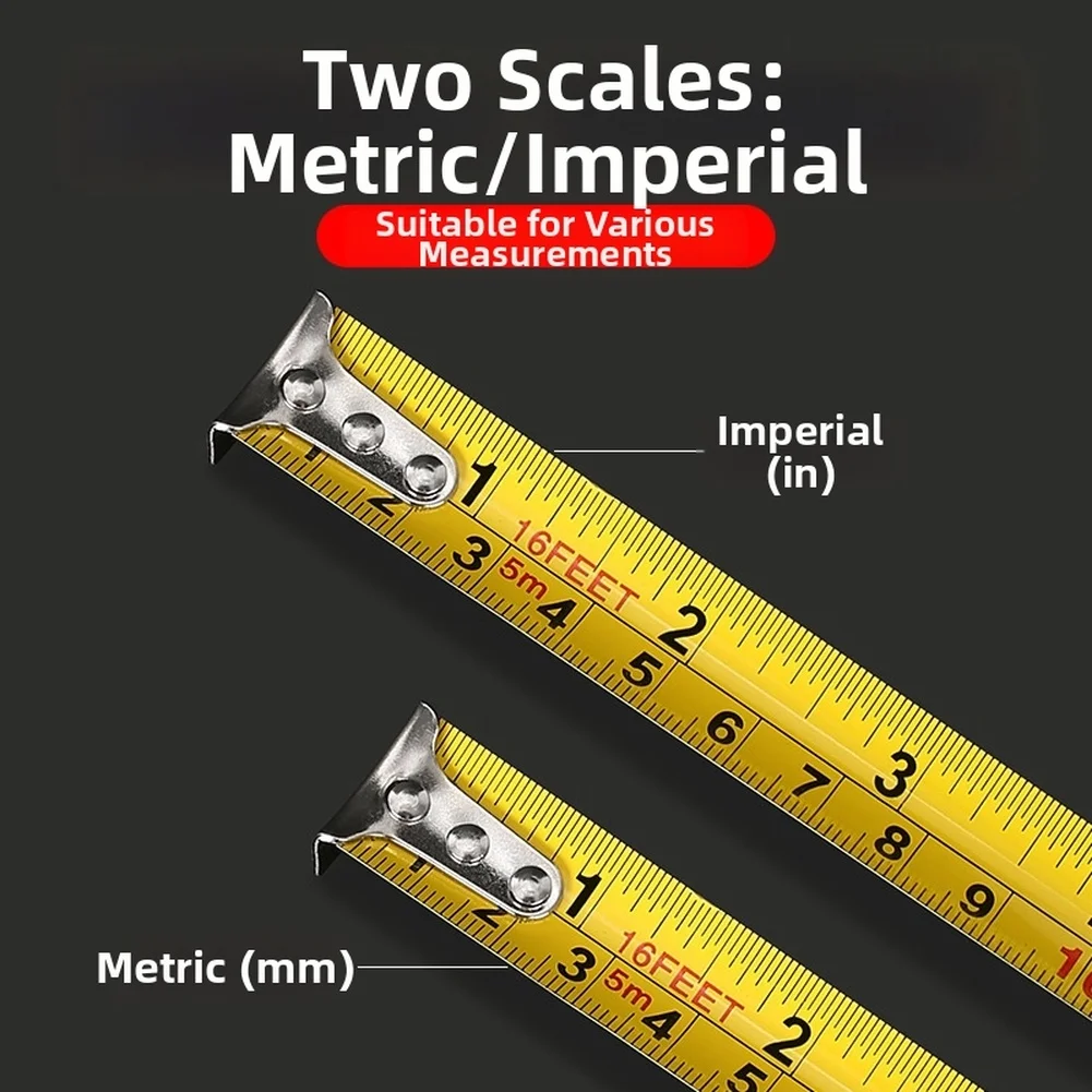1pc 3/7.5/10/5Meter Tape Measure Dual Scale Metric Tape Ruler Measuring Tape Construction Tape Measure Site Measuring Tools