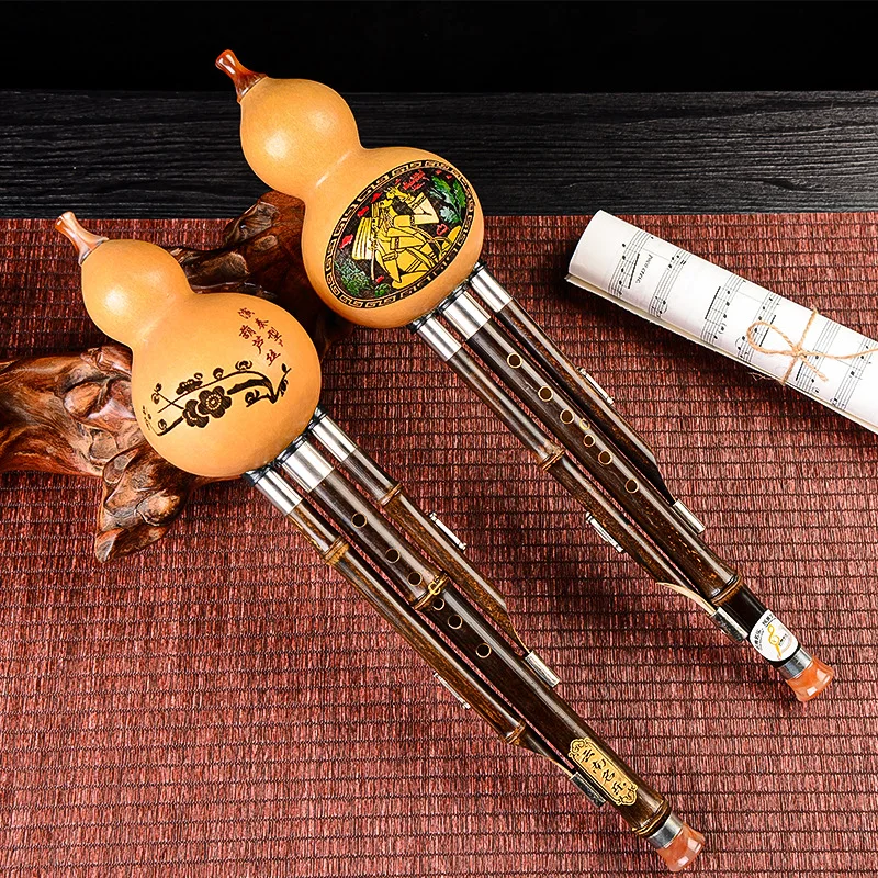 professional-yunnan-flute-student-performance-lower-tone-zhuo-yu-bamboo-ethnic-instrument-music-wind-instrument-c-flute