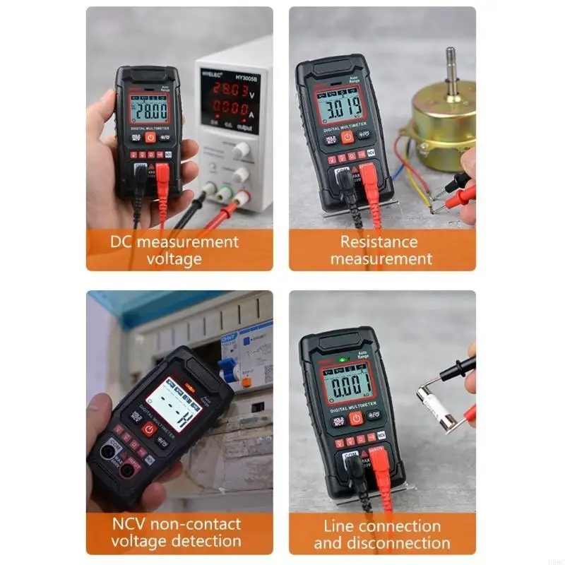 

H58C Handheld Intelligent Multimeter for Household Electrical Testing and Repair