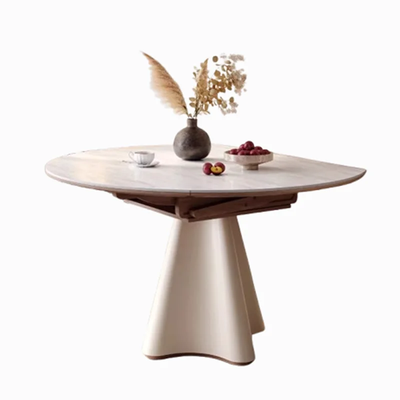 الحديثة الشمال طاولة طعام اليابانية للتمديد حديقة طاولة طعام قابلة للطي غرفة المعيشة متعددة الوظائف Comedor أثاث المنزل #6