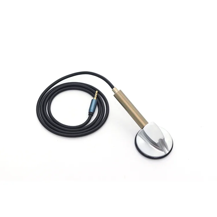 1pc electronic digital stethoscope recording saved  connected with mobile phone Good quality