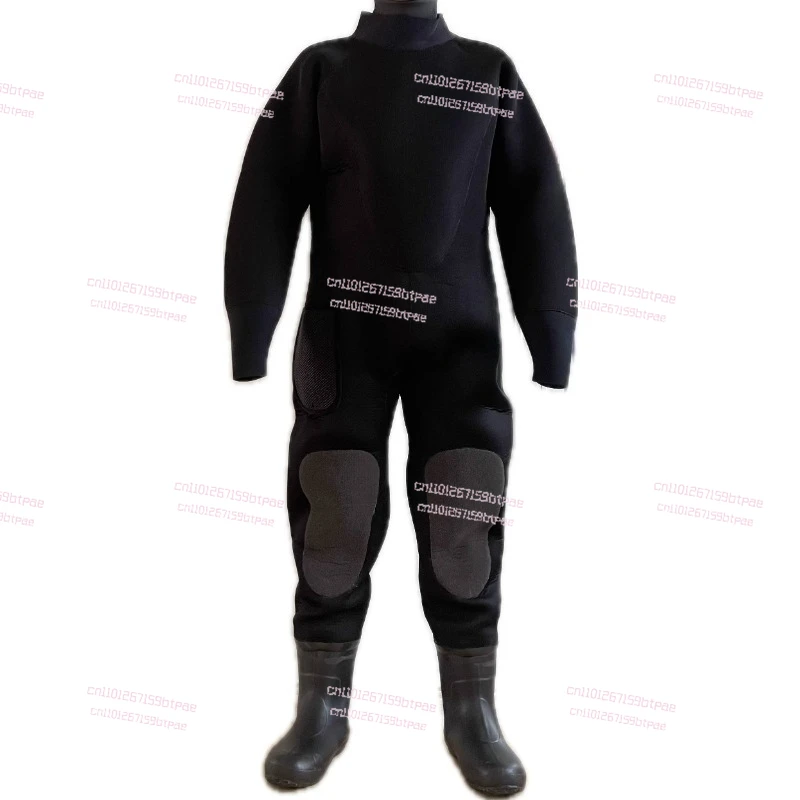 

Full Dry Wetsuit One-piece Dry Suit Municipal Engineering Commercial Diving Sealed Wetsuit
