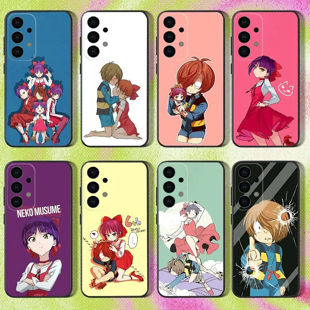 

Phone Case For Samsung S25,S24,S21,S22,S23,S30,Ultra,S20,Plus,Fe,Lite,Note,10,9,Comics G-Gegege No Kitaro 5G Black Cover