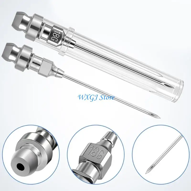 Picture 4: 37JE Greases Needle Attachment Set Lubricating Grease Sprayer Injector Needle Nozzle