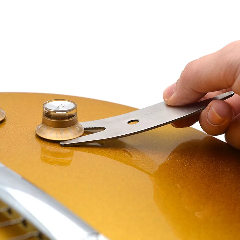 Premium Guitar Spanner Wrench Stainless Steel Dual-Head Design For Toggle Switch Knob Tuner And Bridge Pin Adjustment