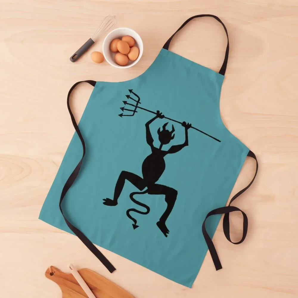 Lanzarote Fire Devil Apron Kitchen Items For Home Barista Apron