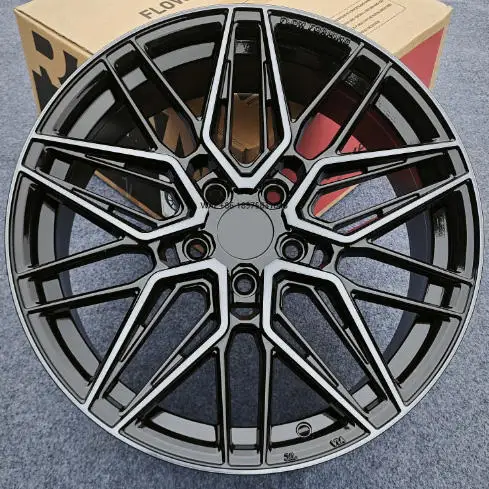 

New Condition Forged Fuel Off-Road Wheels Matt Black Aluminium Alloy Rims with Multi-Spoke Design 20mm/25mm/30mm ET Polished
