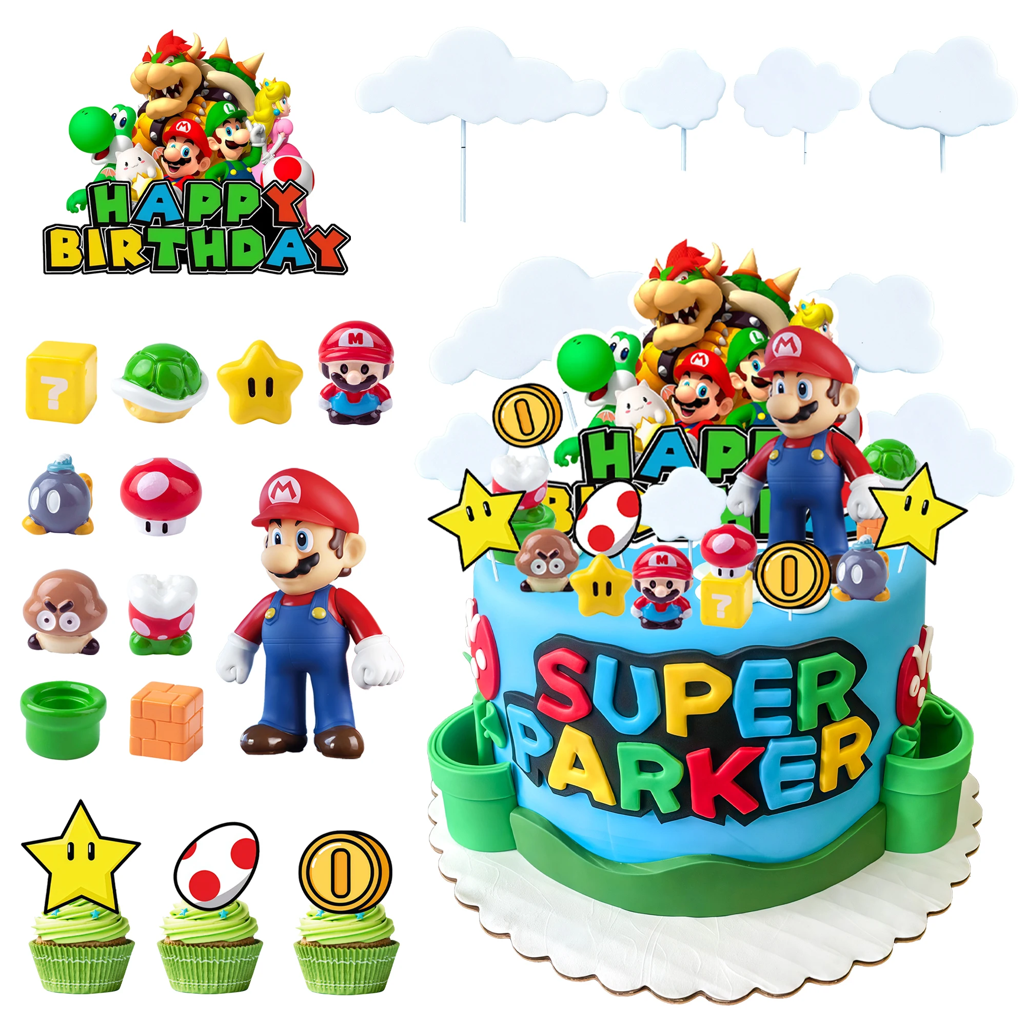32 Pcs Super Mario …