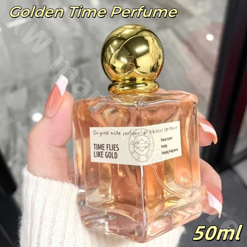 

Golden Years Women's Perfume Premium Girls Pseudo Body Fragrance Lasting Fragrance Natural Fruity Fragrance Temperament 50ml