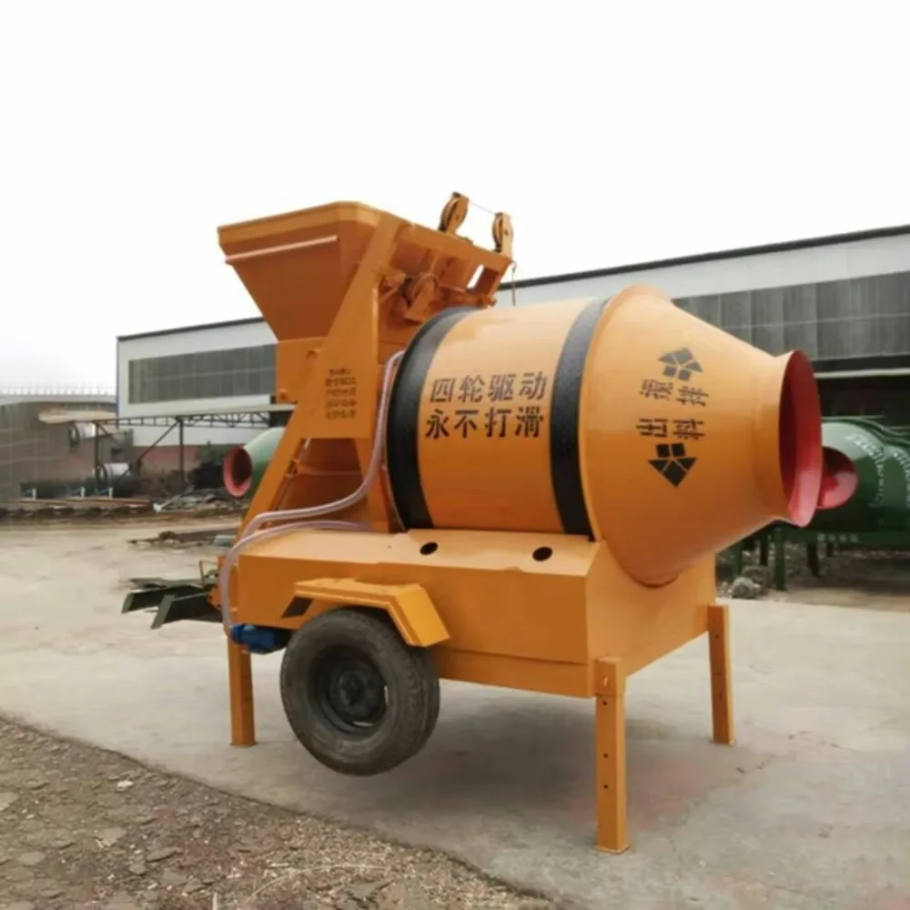 

500L Automatic Concrete Mixer All-Terrain Mobile Design with 10-14m³/h Output Precision Water Control for Jobsite Efficiency