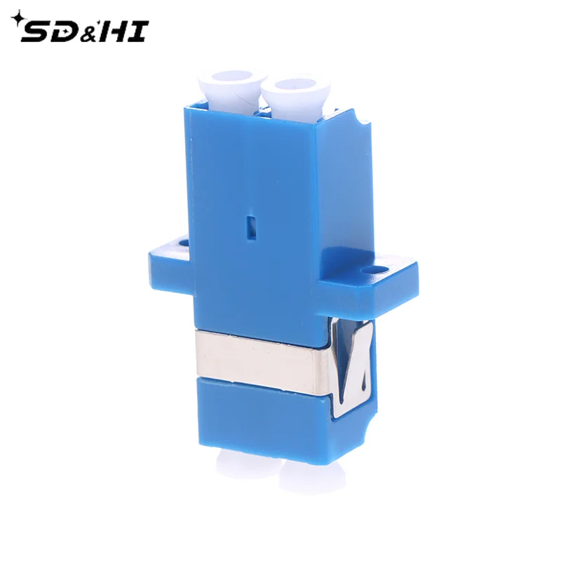 

10Pcs SC Fiber Optic Connector Adapter LC/UPC SM Flange Singlemode Simplex LC-LC UPC Coupler Connector