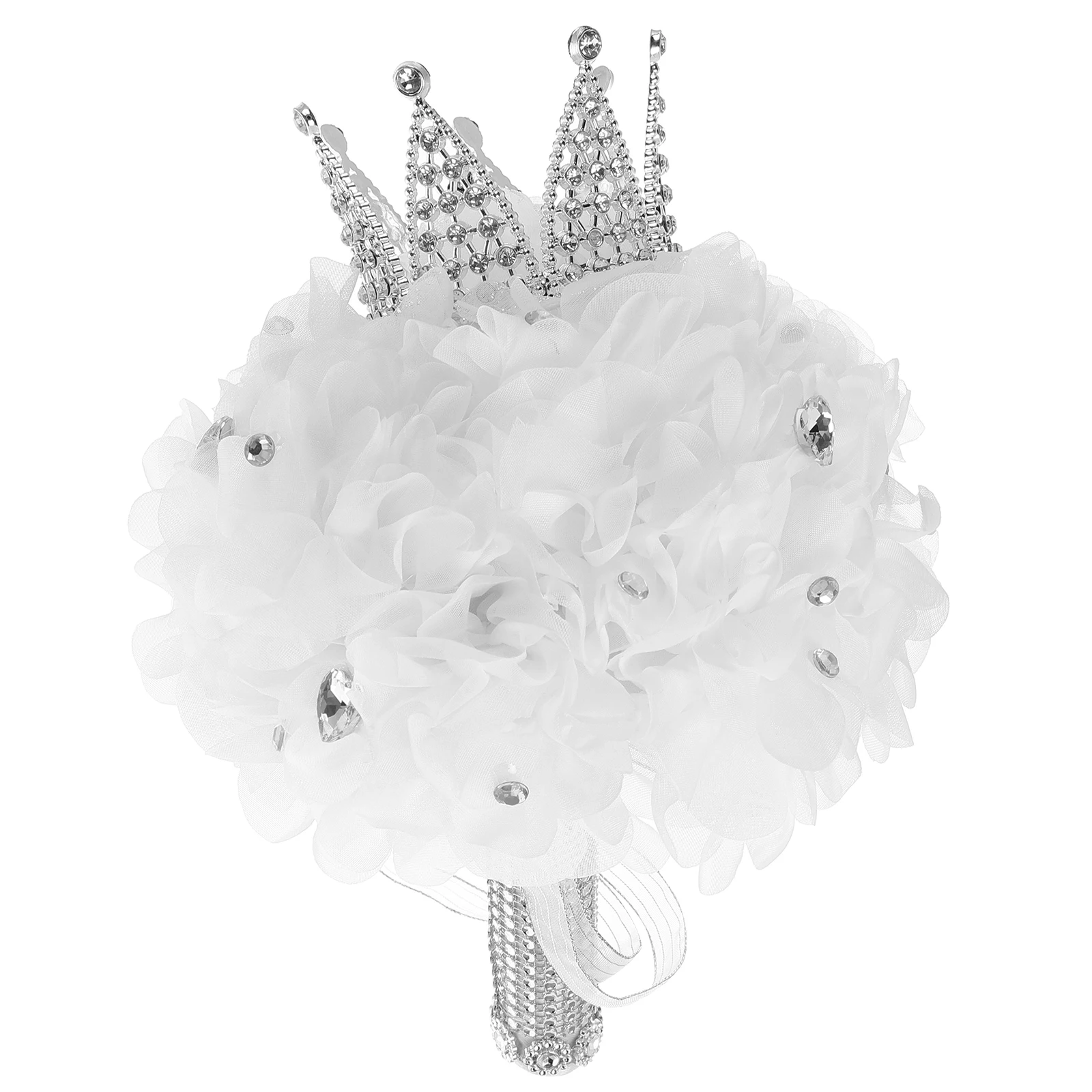 

Artificial Bouquet Fake Flower Hand-held Flowers Bridesmaid Wedding Bridal Bouquet Lifelike Elegant Design Romantic Atmosphere