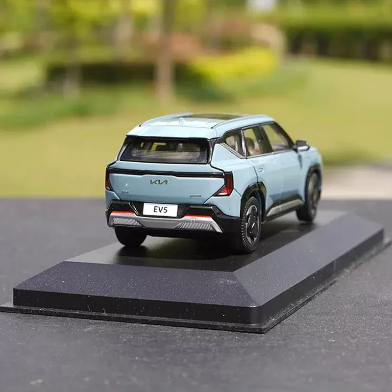 Modèle de voiture en alliage moulé sous pression Kia EV5, jouet de simulation KIA, ornements à collectionner, échelle 1:32