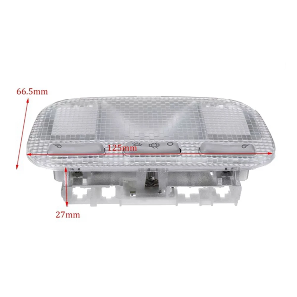 Lampada da lettura anteriore per auto d'epoca Lampada interna per luce di cupola 6362N2 per Peugeot 308 408 3008 301 307 per Citroen C3-XR C5/Triumph