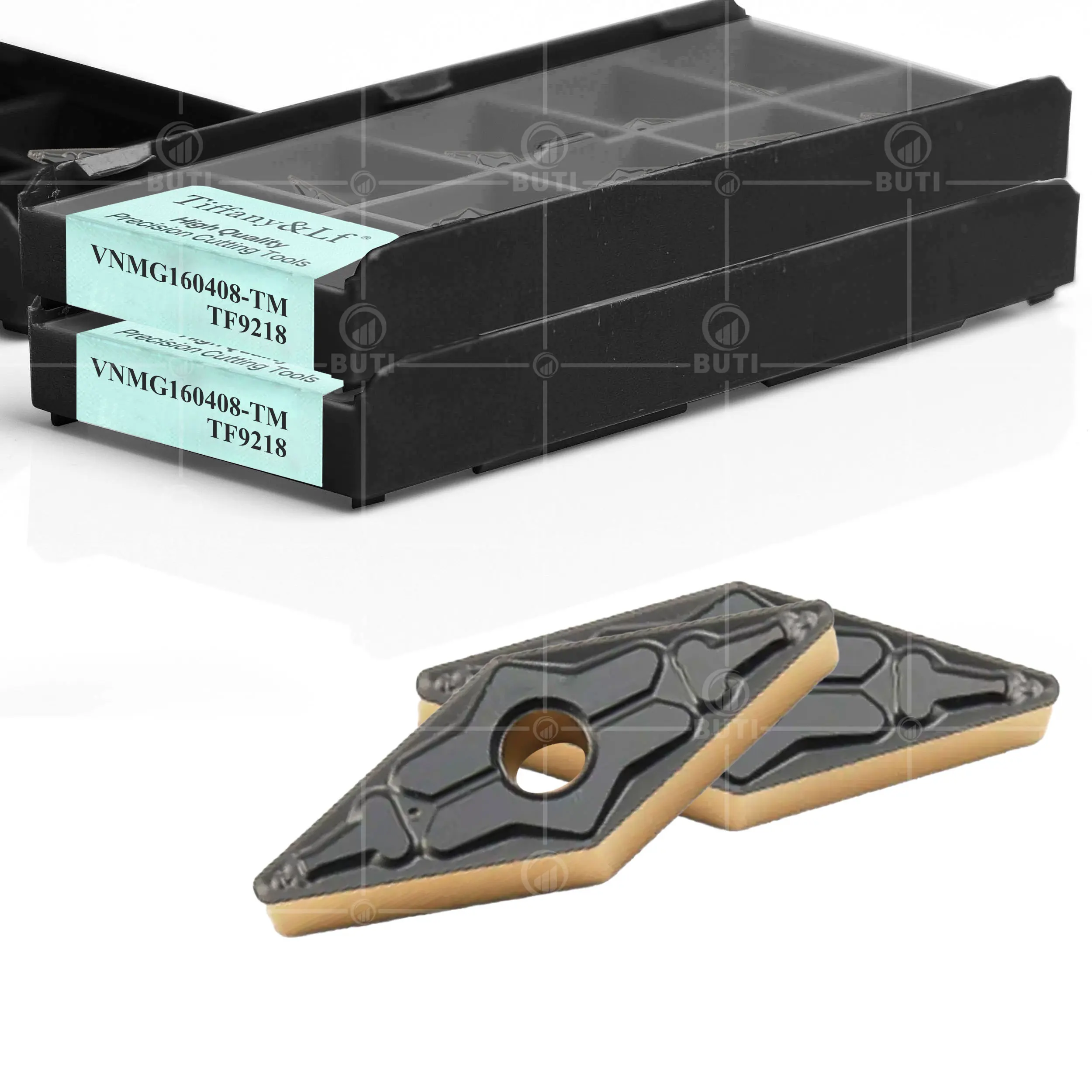 Imagem -03 - Deskar-carbide Insere Ferramenta de Torneamento Torno Cnc Ferramenta para Peças de Aço Cortador Lâmina de Alta Qualidade Vnmg160408-tm Tf9218 100 Original